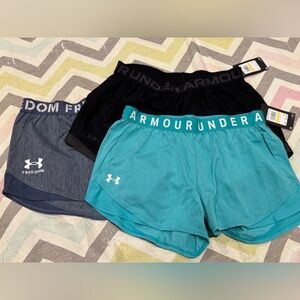 3 pair of Under Armour women’s Shorts new with tags!